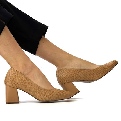 Tacones Ines Camel