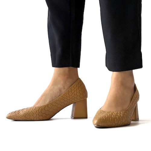 Tacones Ines Camel