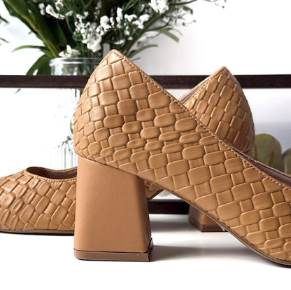Tacones Ines Camel