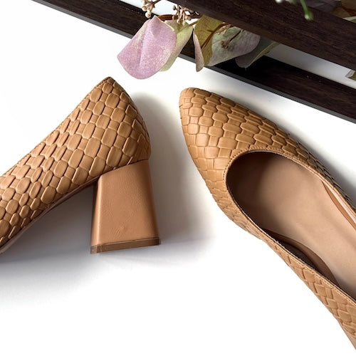 Tacones Ines Camel