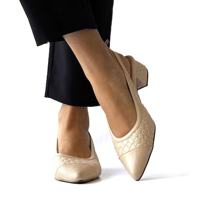 Tacones Beth Beige