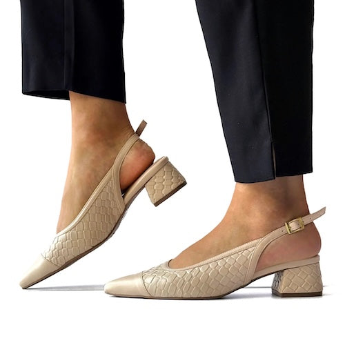Tacones Beth Beige