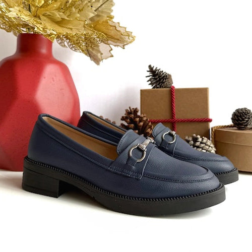 Mocasines Male TC Azul