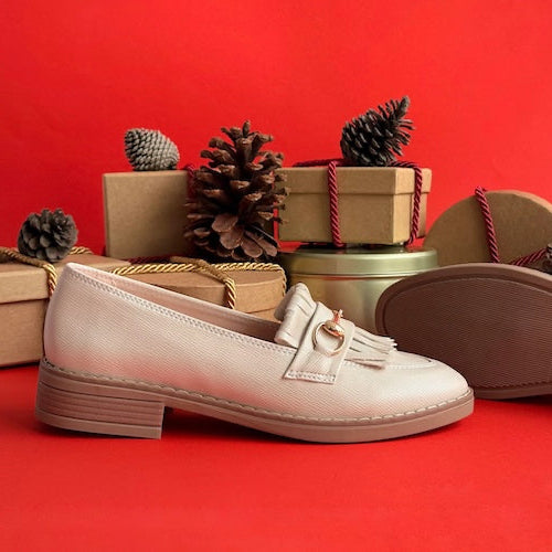 Mocasines Adel Beige