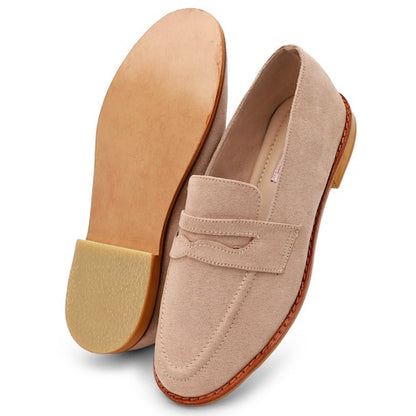 Mocasines Clásicos Beige