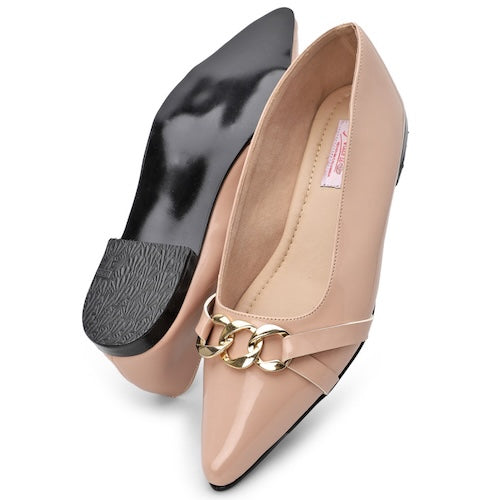 Baletas Valerie Beige