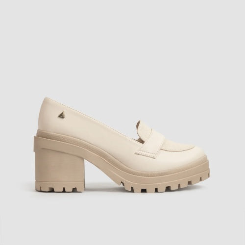 Mocasin Velvet Beige