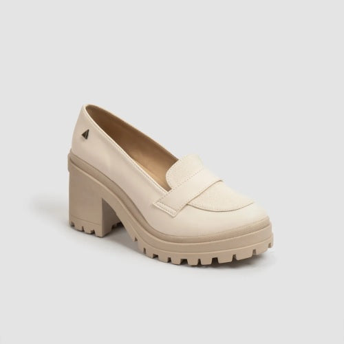 Mocasin Velvet Beige