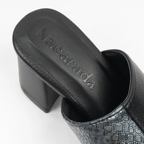 Sandalia Bicolor Negro