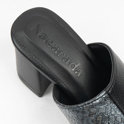 Sandalia Bicolor Negro