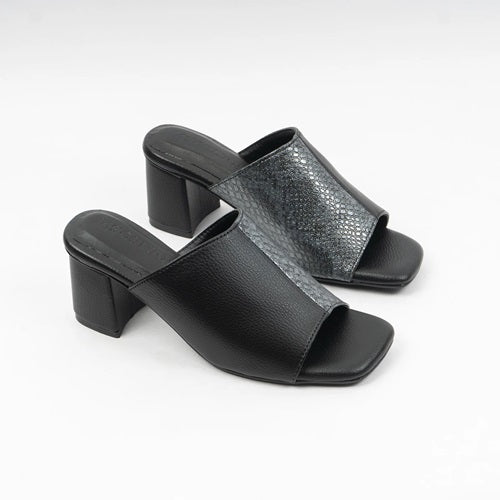 Sandalia Bicolor Negro