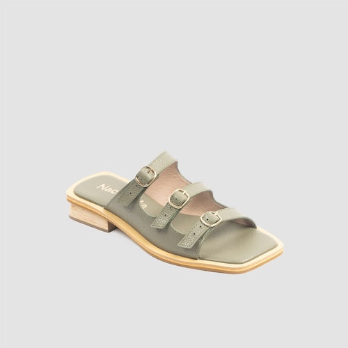 Sandalias Selenita Verde