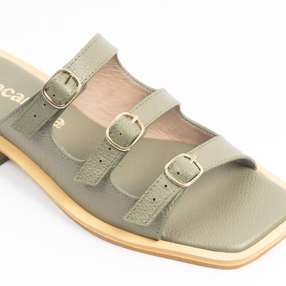 Sandalias Selenita Verde