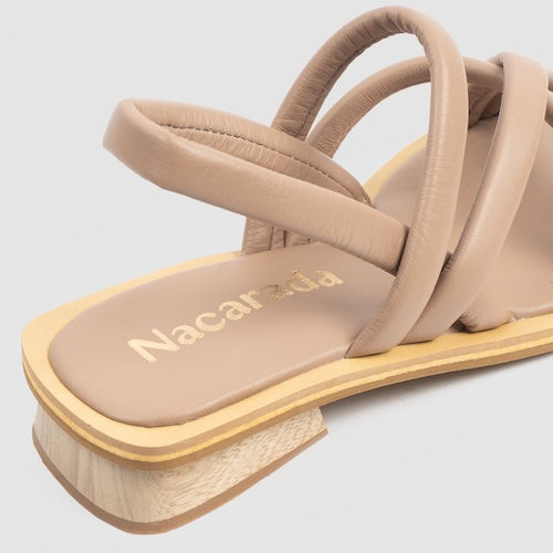 Sandalias Galena Almendra