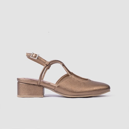 Tacones Espinela Bronce