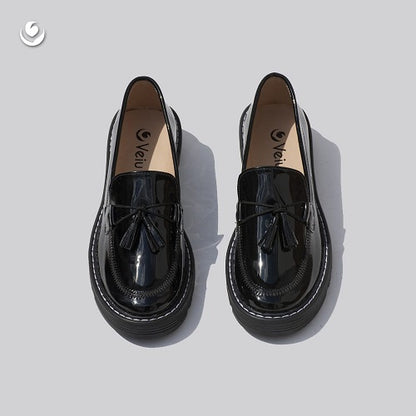 Mocasin Charol Negro