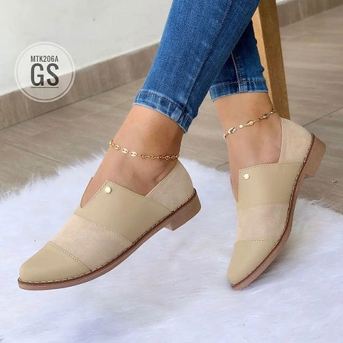 Baleta Cerrada Beige