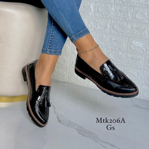Mocasines Negro