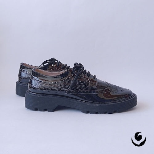 Bolichero Charol Negro