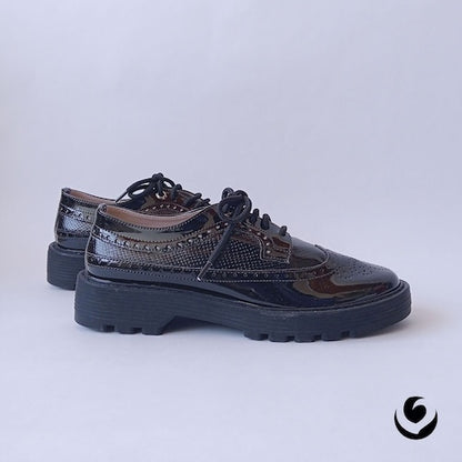 Bolichero Charol Negro