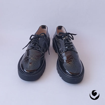 Bolichero Charol Negro