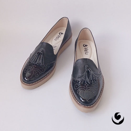 Baletas Charol Negro