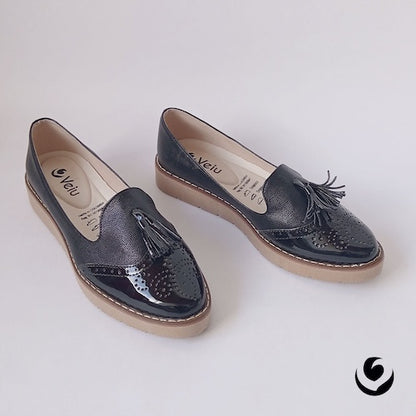 Baletas Charol Negro