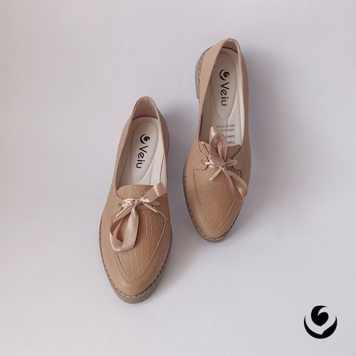 Baletas Charol Beige