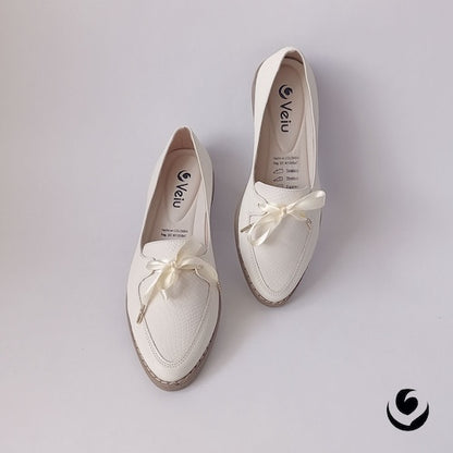 Baletas Charol Blanco