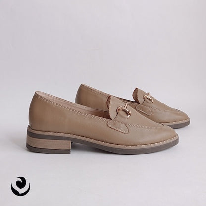 Mocasines Beige