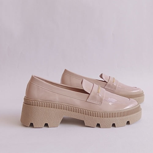 Mocasines Charol Rosa