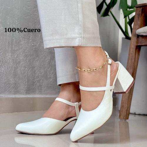 Tacones Blanco