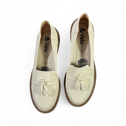 Mocasines Beige