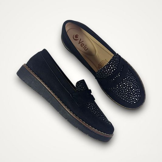 Mocasines Negro