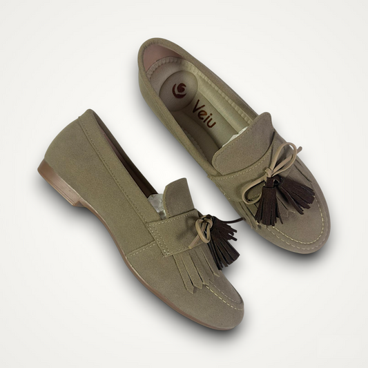 Mocasines Flecos Arena
