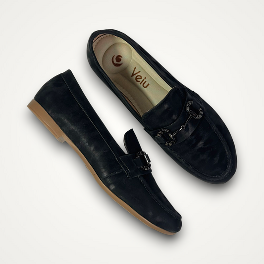 Mocasines Negro