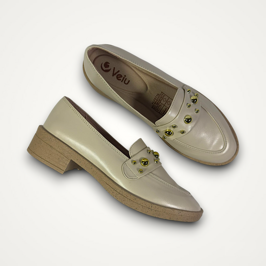 Mocasines Beige