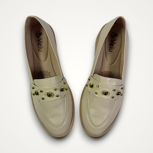 Mocasines Beige