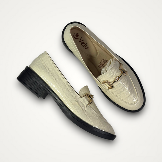 Mocasines Charol Talco