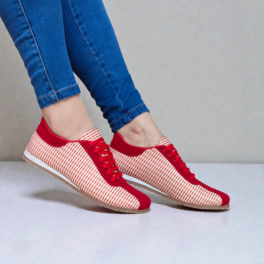 Bolichero Rayas Rojo