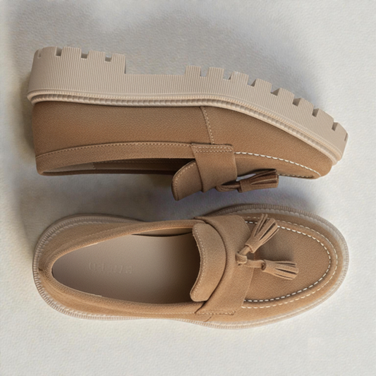 Mocasines Suela Tractor Miel